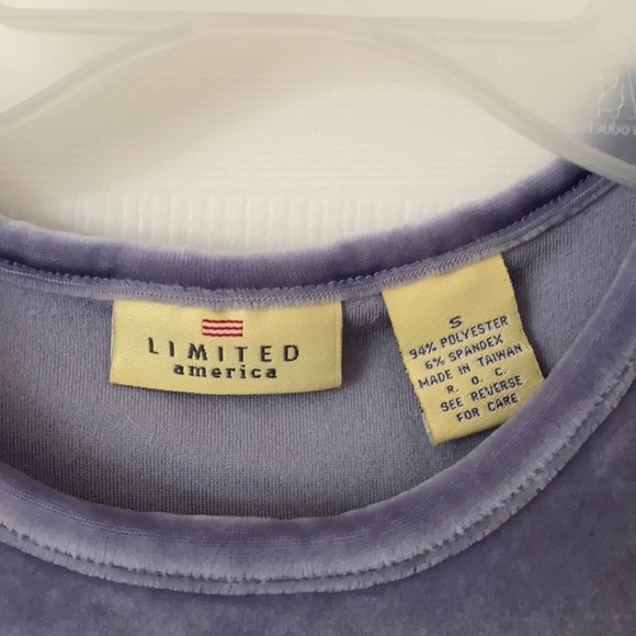 Limited Purple Velvet Tee - Picture 2 of 3